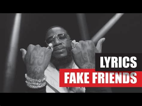 fake friends gucci lyrics|gucci mane fake friends.